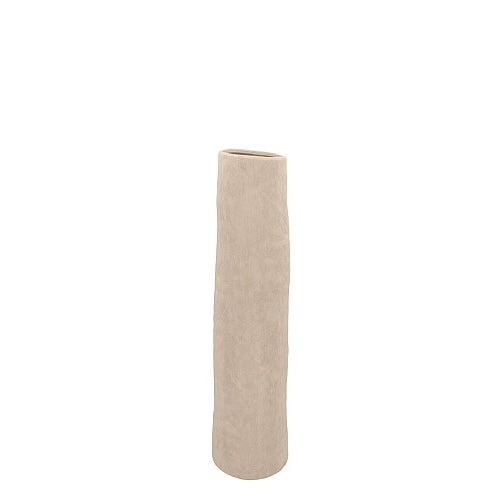 Tube vaas Beige hoog