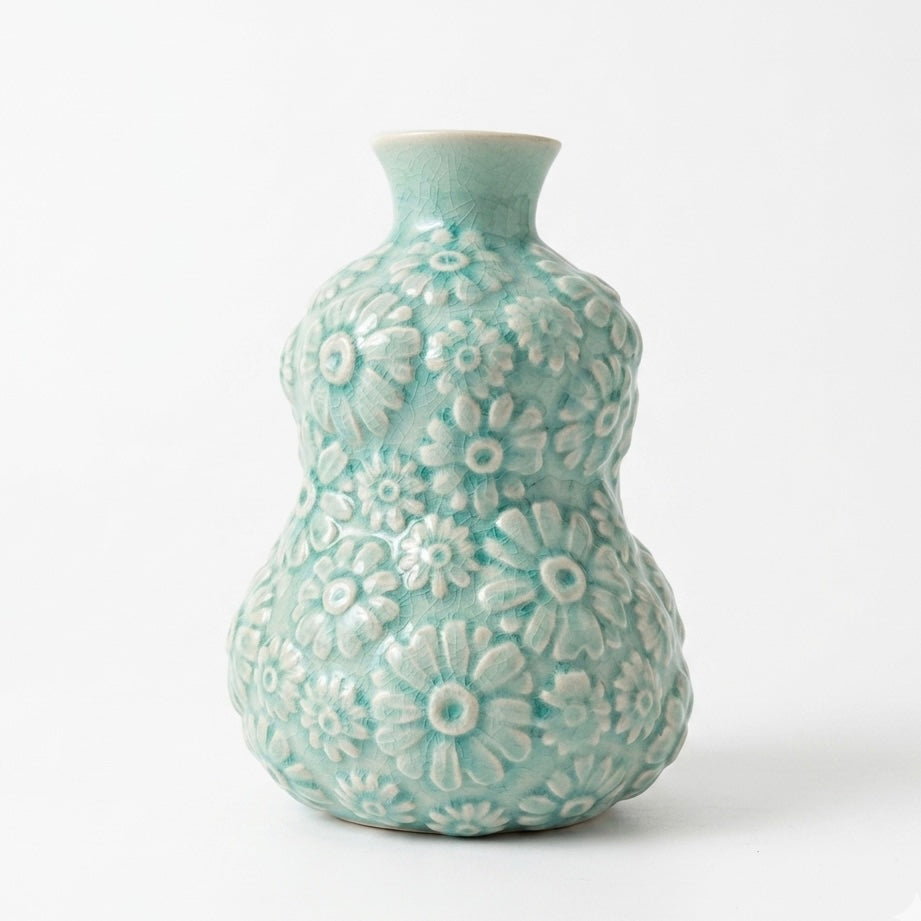 Vaasje Flower klein blauw