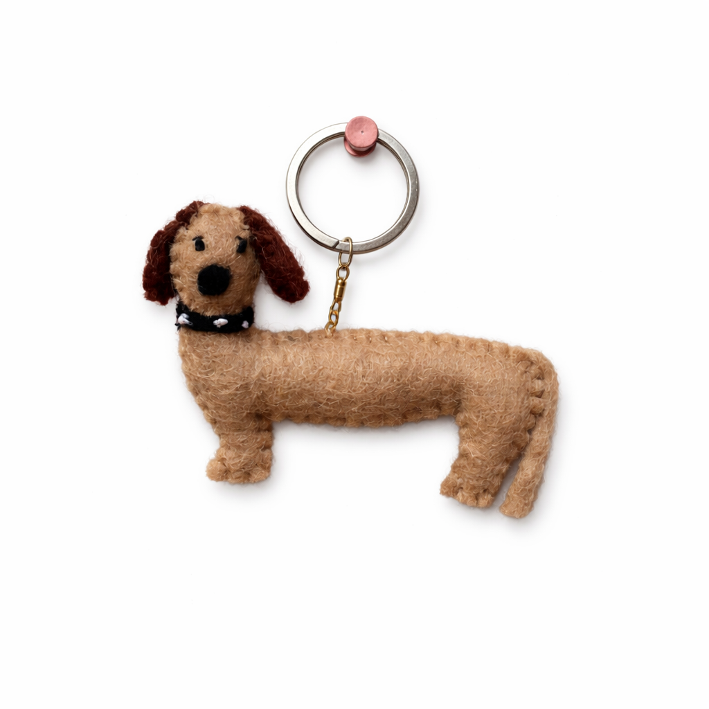 Hanger Hond Takkel Beige