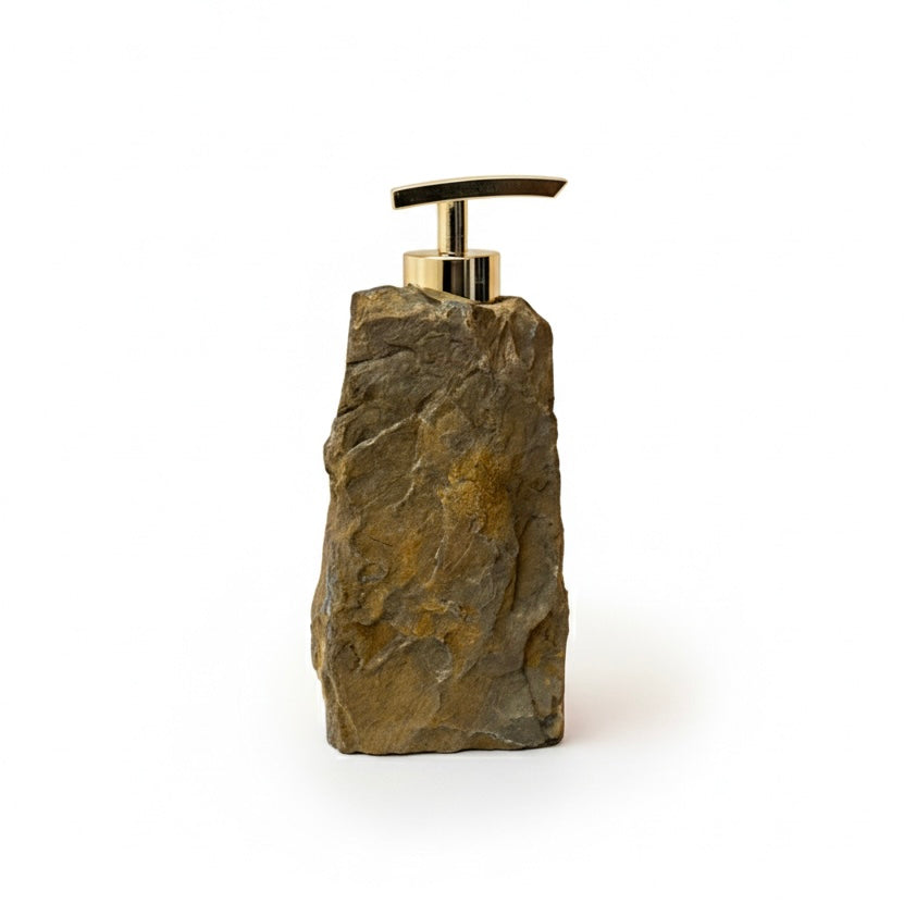 Tijgeroog zeep dispenser