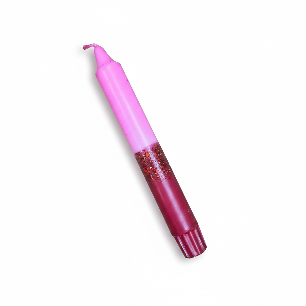 Kaars roze rood