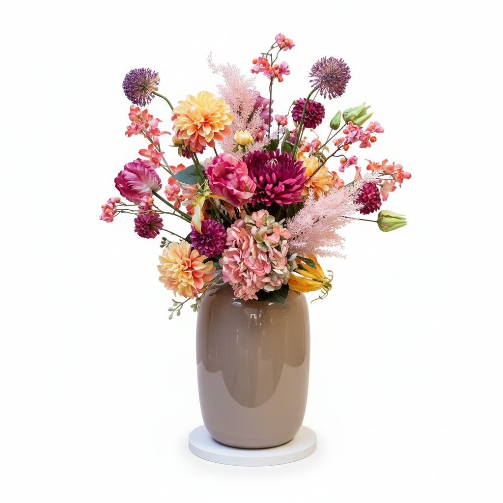 Zijden Boeket ‘Mila’ *excl. vaas