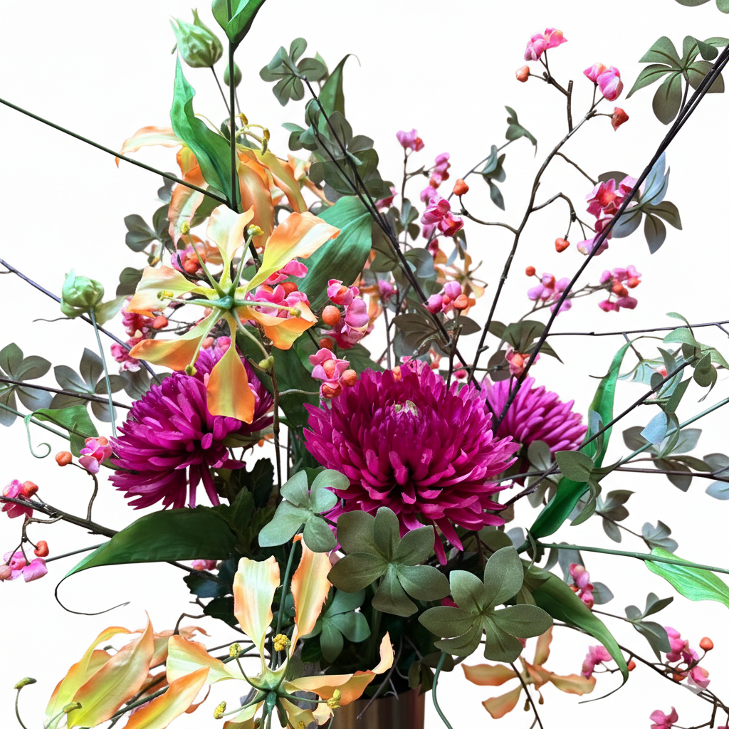 Zijden Boeket ‘Luca’ excl. vaas